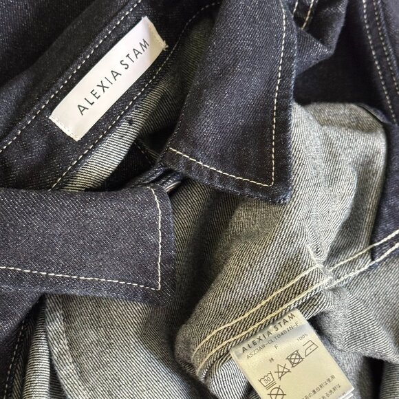 ALEXIA STAM DENIM JACKET - Picture 2 of 2